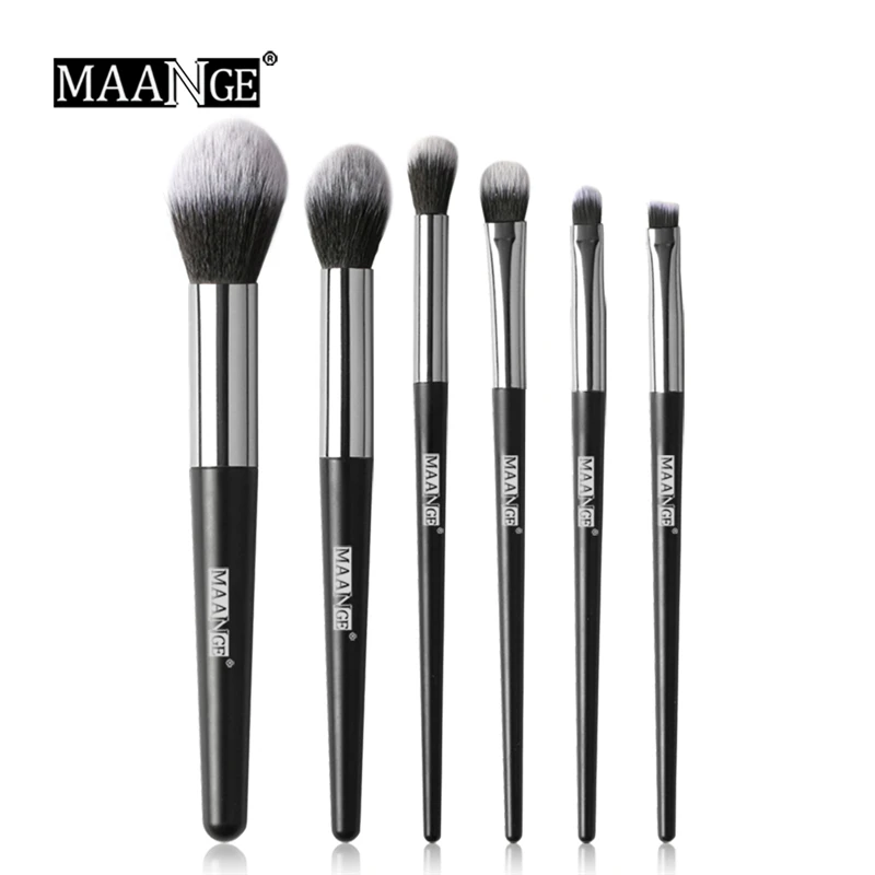 

6Pcs Make Up Brushes Professional Foundation Powder Eye Shadow Blending Brush Pincel Maquiagem Makeup Brush Set Kit
