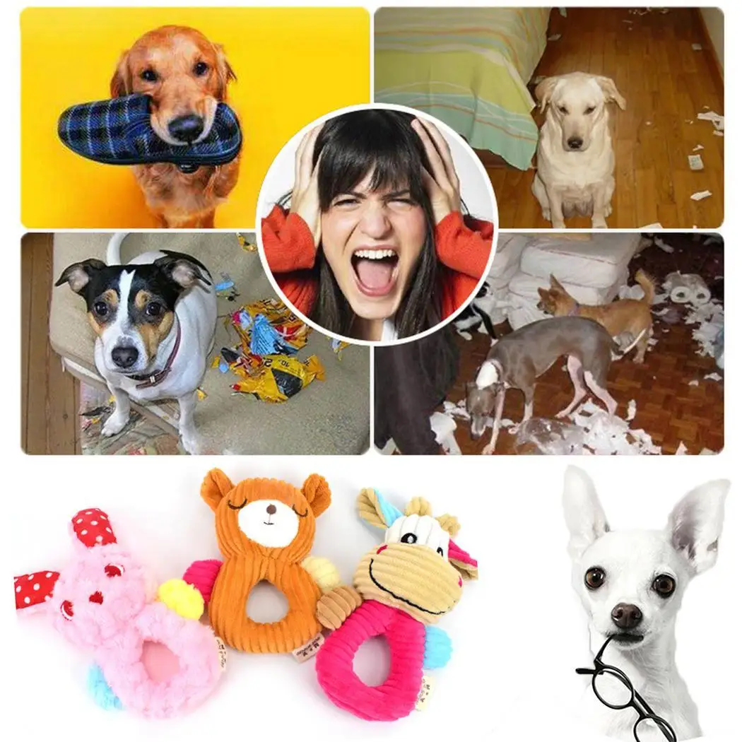 

New Non Toxic Bite Soft Tooth Rabbit, Bear, Cow Cleaning Pet Pets Exercise Game IQ Training Toys Pets Multi