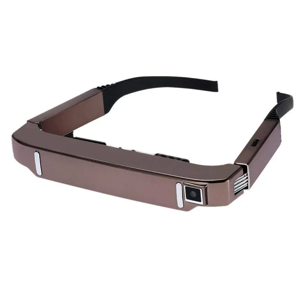 VISION-800 Смарт Android WiFi очки 80 дюймов широкий экран Портативные видео 3D очки частный кинотеатр с камерой Bluetooth Medi