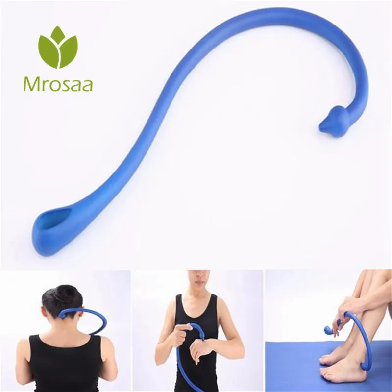 Mrosaa عودة الذاتي تدليك نقاط الوخز الصحافة قصب التعب تخفيف عصا كامل الجسم الرقبة مدلك هوك الرعاية الصحية أداة