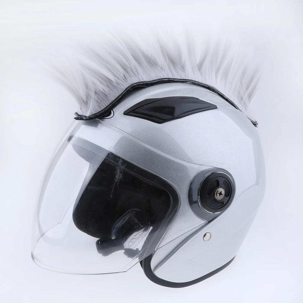 Casco fai da te Mohawk capelli Punk capelli per moto sci Snowboard caschi  vari colori disponibili|Helmets| - AliExpress
