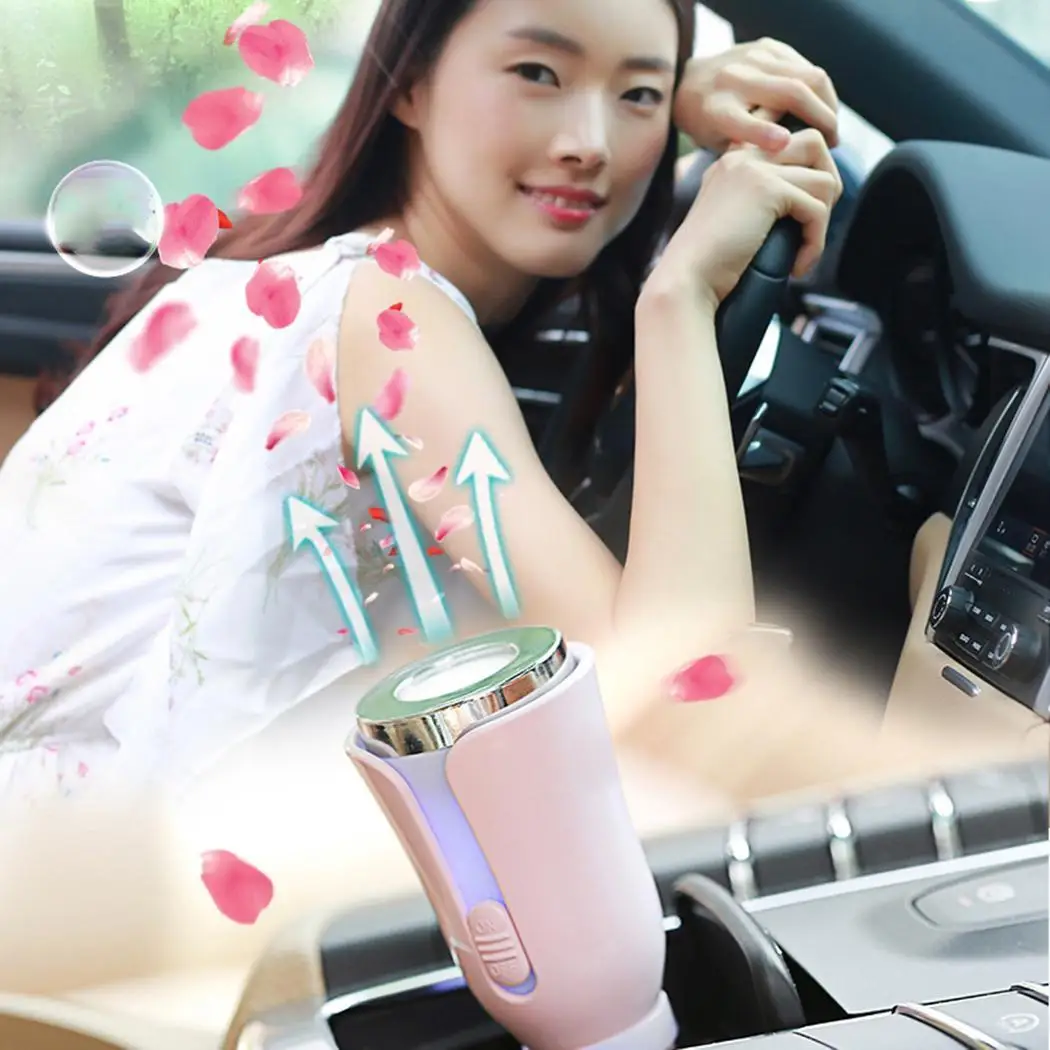 

12V USB Car Aromatherapy Diffuser Auto Aroma Ultrasonic Nebulizer Aromatherapy Essential Oil Diffuser with usb Car Charger