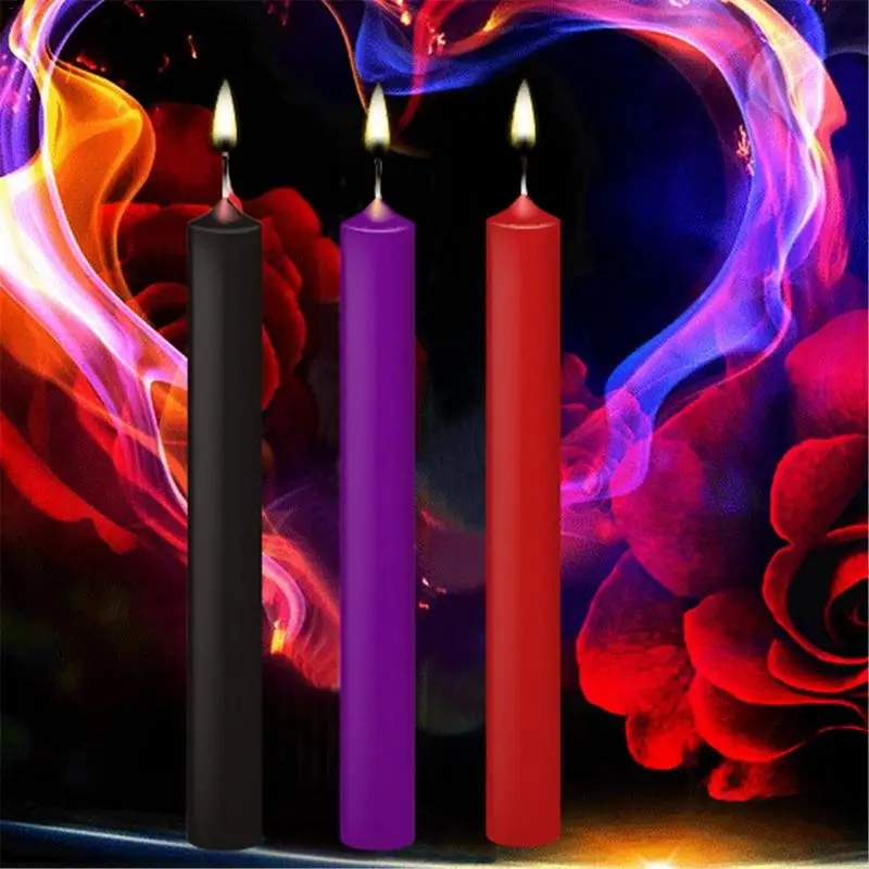 

3Pcs/Set Low Temperature Candles For Couples Safty Adult Game Bondage Fetish Erotic Tool For Sale