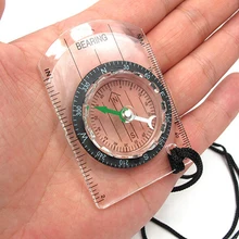 Wilderness Survival Outdoor Портативный Компас Multi-function Компас Карта с шкалой для походов кемпинг