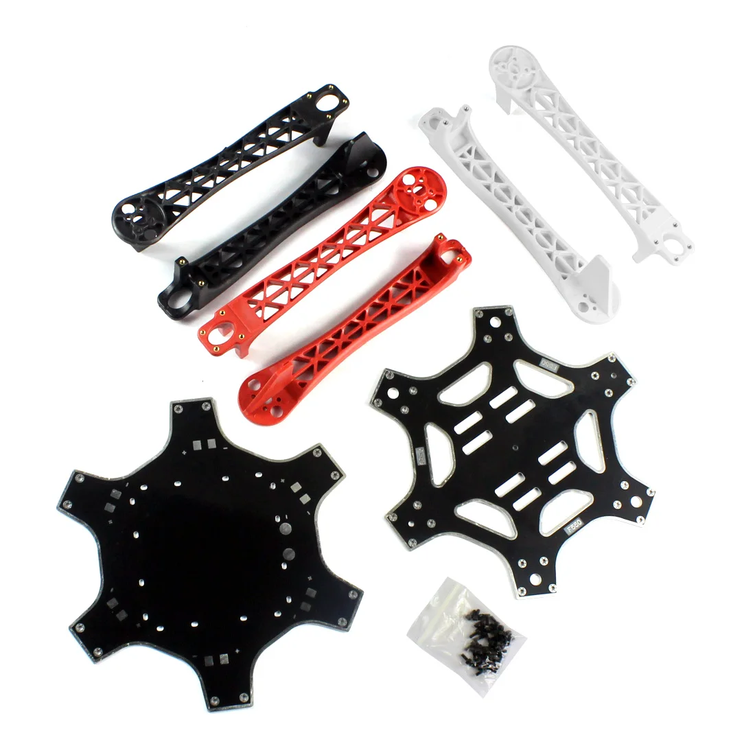 F05114 F550 Hexa-Rotor Air Frame FlameWheel Kit 550 мм как для KK MK MWC мультикоптера гексакоптера UFO Heli + FS |