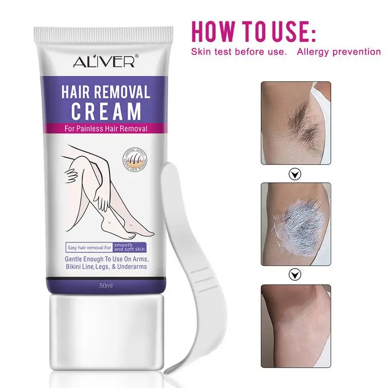 Hair Removal Cream Painless Hair Removal Cream Mild Removal Mane Leg Hair Nourish Moisturizing Inhibits Growth Natural