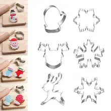 Нержавеющая сталь печенье Форма для выпечки молд Рождество мультфильм серии кухонная утварь для выпечки инструменты помадка режущий МОЛД