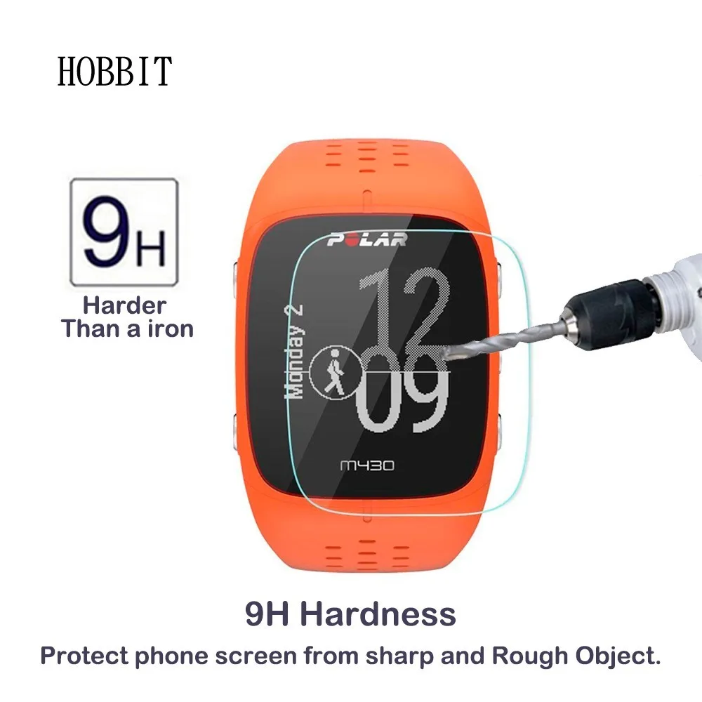 Закаленное стекло для защиты экрана Polar M400 M430 Взрывозащищенная защитная пленка
