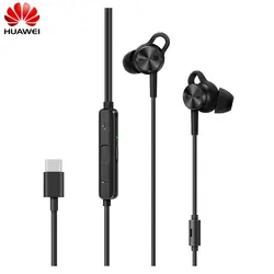 HUAWEI активный Шум шумоподавления наушники 3 CM-Q3 Тип usb C разъем для гарнитуры гибридные наушники для P20 Pro Коврики 20 Pro X P30