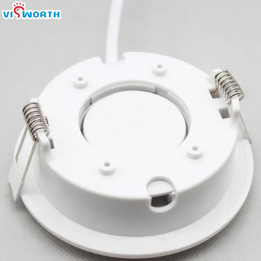 High Quality GX53 base GX53 Lamp Bases ABS Material white body GX53 HOLDER FOR GX53 LED LIGHT free shipping