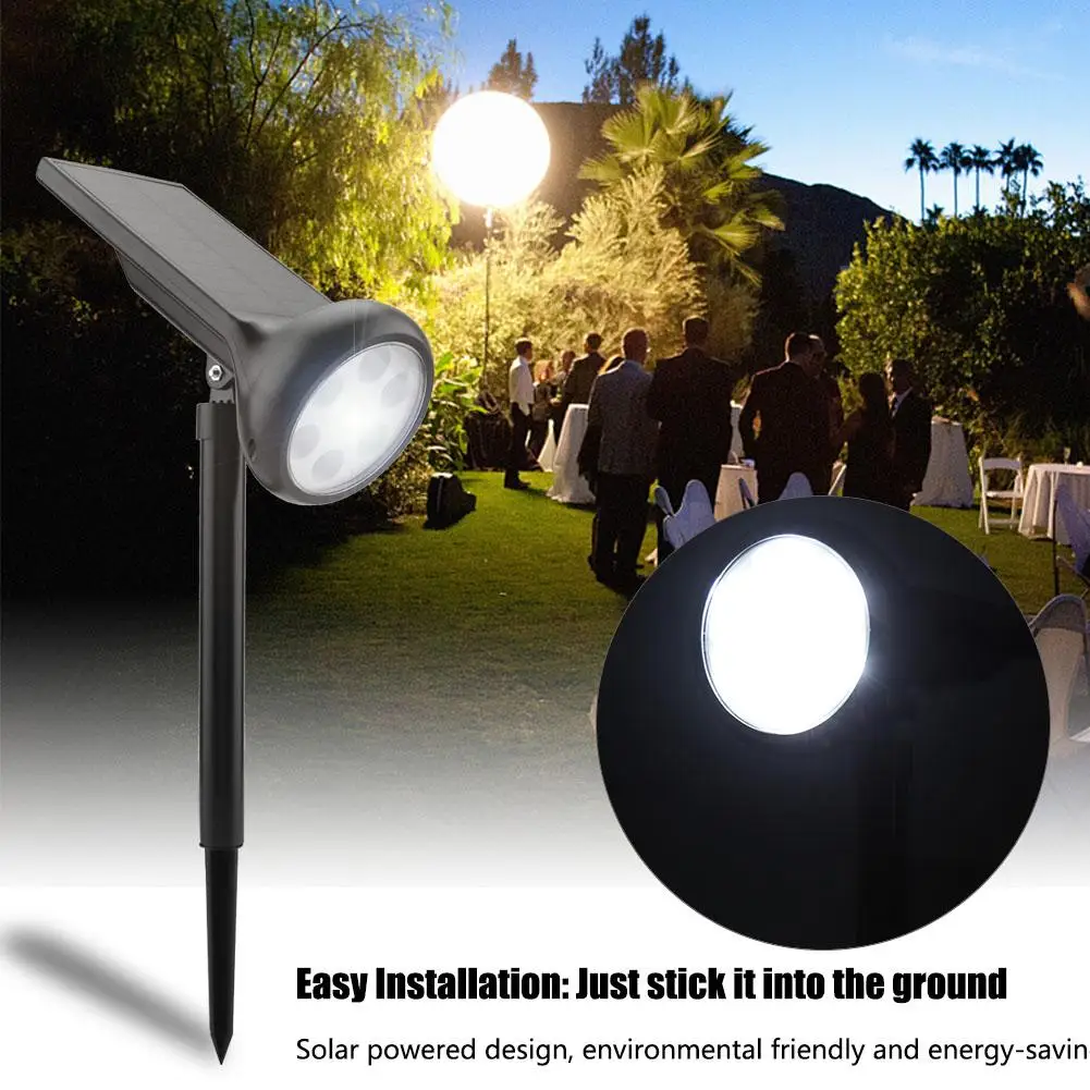 

Solar Powered LED Colorful Outdoor Waterproof Stake Light for Lawn Landscape/Garden/Courtyard