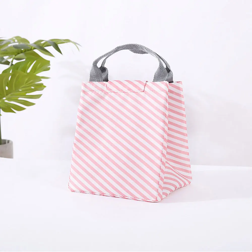 Bento сумка для обедов Tote Фламинго узор пикника хранения столовый мешок практичный