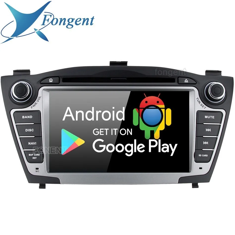 Android 9,0 Стерео DVD мультимедиа плеер радио gps аудио для hyundai IX35 IX 35 Tucson 2011 2012 2013 ips 4 Гб+ 64 Гб 8-ядерный