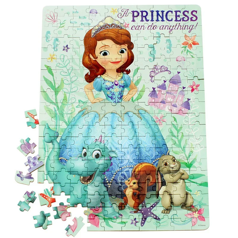 Disney новые детские подарки маленькая принцесса Софи железная коробка деревянная