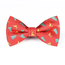 Mantieqingway, взрослые галстуки-бабочки для мужчин, костюмы из полиэстера, рождественские галстуки-бабочки для свадьбы, с рисунком снеговика, галстуки на шею, рождественский подарок