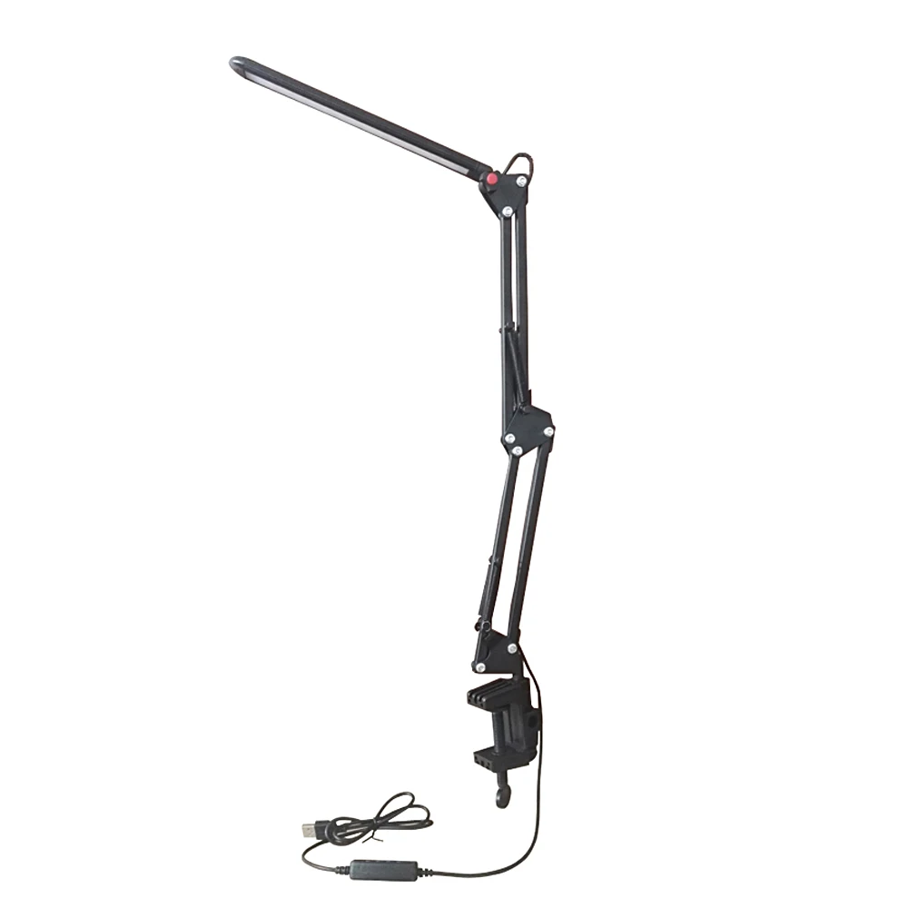 

DC5V 6W Flexible Dimmable USB LED Desk Table Lamp Three Color Modes Reading Light