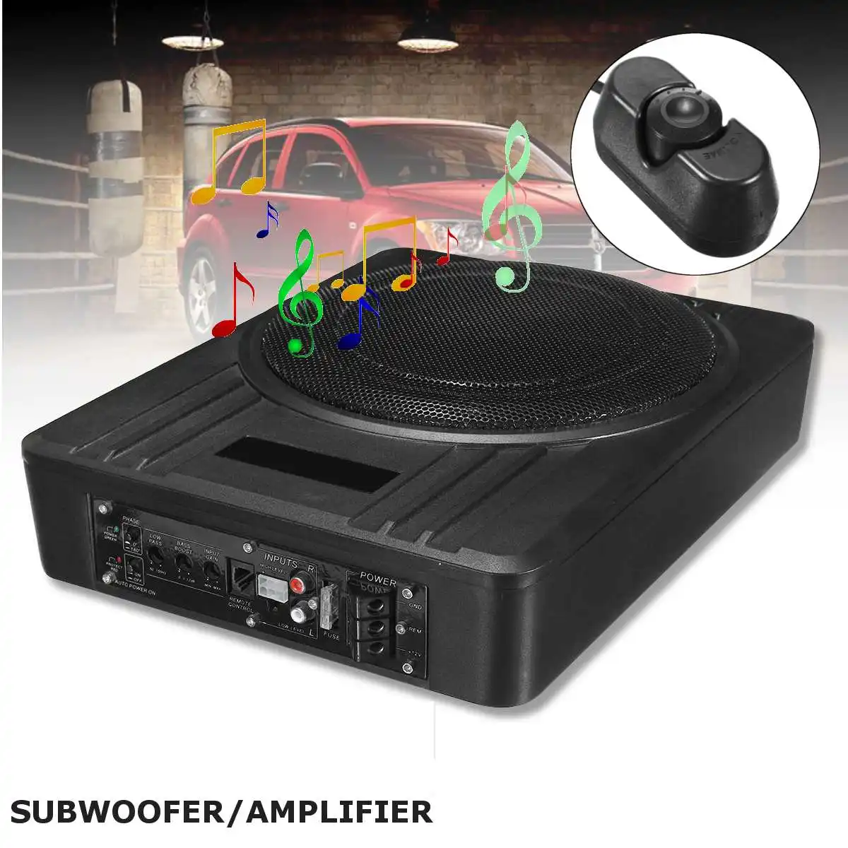 Subwoofer de coche de 10 pulgadas de 600 W, amplificador de coche bajo asiento Delgado, amplificador de coche Supergraves, Subwoofer para coche altavoz de Audio Subwoofer de coche de 10 pulgadas de 600 W, amplificador de coche bajo asiento Delgado, amplificador de coche Supergraves, Subwoofer para coche altavoz de Audio