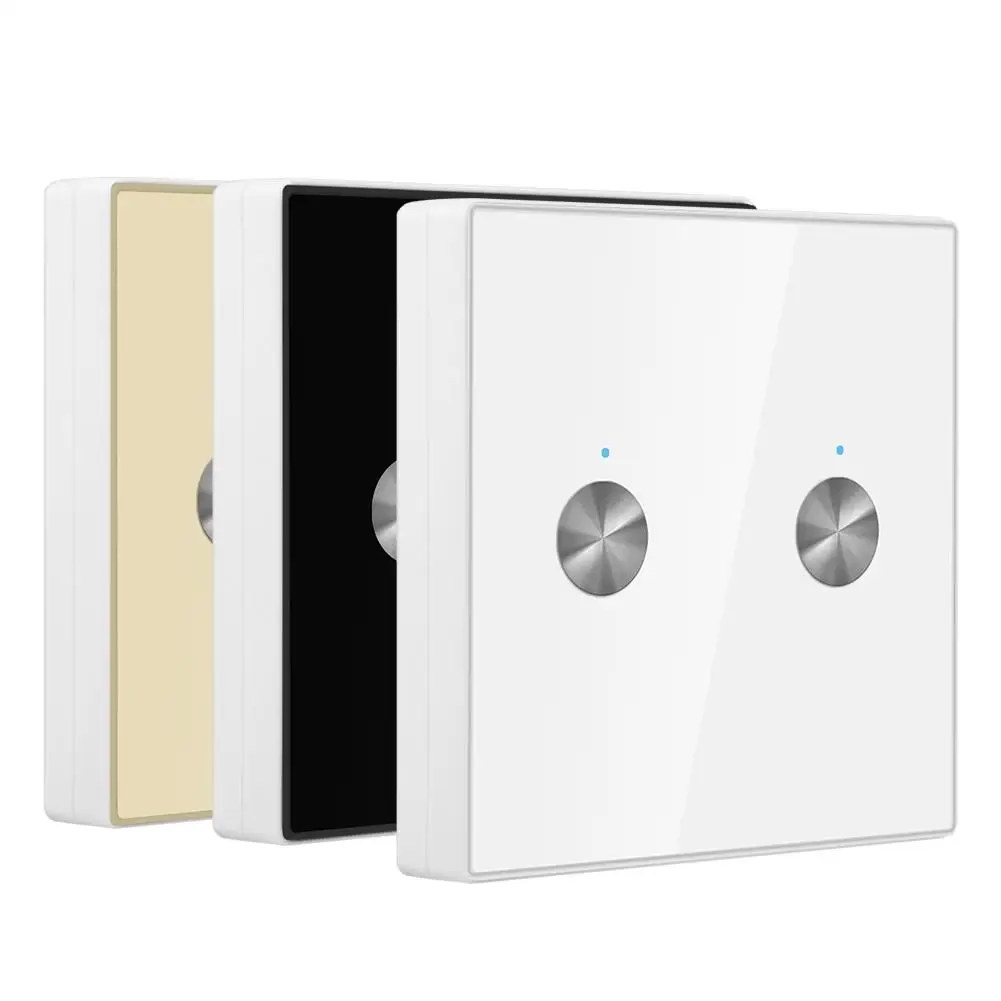 

2 Way Touch Switch Wireless Remote Touch Switch Light Wall Switch Panel Waterproof Remote Switch for Smart Home interruptor