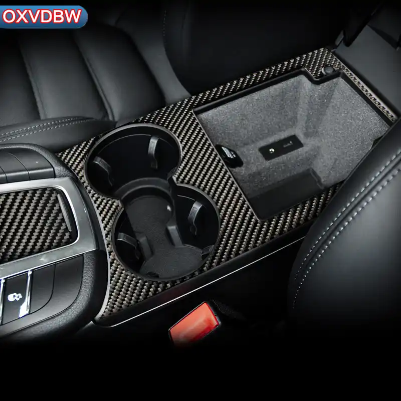 For porsche macan Accessories carbon fiber Clock Panel condition frame