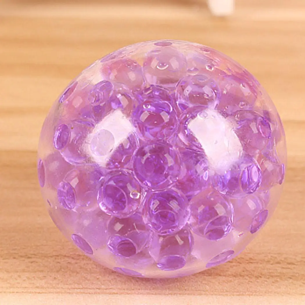 Squishy Bead стресс мяч сенсорные Squeeze Игрушка тревога помощи успокаивающий снять и