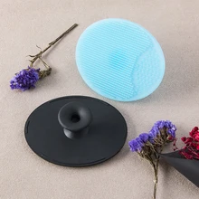 Отшелушивающий, для лица Мягкая силиконовая кисть мыть уход за кожей лица салфетка для чистки кожи спа скраб для ванной для макияжа уборщик 1000 шт