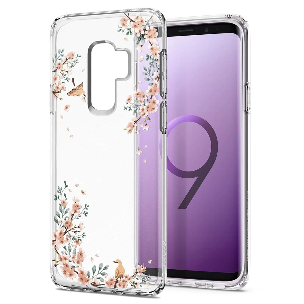 Защитный чехол Spigen для Samsung Galaxy S9+ Liquid Crystal Blossom Nature/593CS22915/100|Бамперы| |