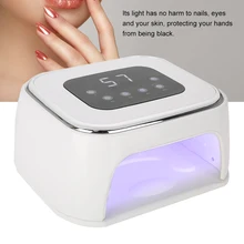 Светодиодный УФ-Сушилка для ногтей, отверждающий Гель-лак для ногтей, инструменты для маникюра, Великобритания вилка