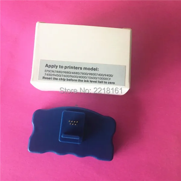 Большой широкоформатный принтер картридж чип resetter для Epson Stylus Pro 7880 9880 4880 7800 9800 7400