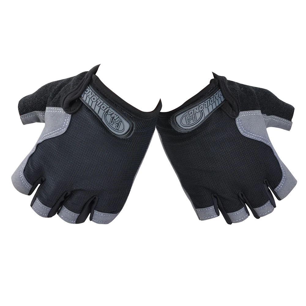 Outdoor Sports Half Finger 3D GEL Silicone Gloves Men Women Cycling Gym Fitness Exercise Training Fingerless Gloves P30