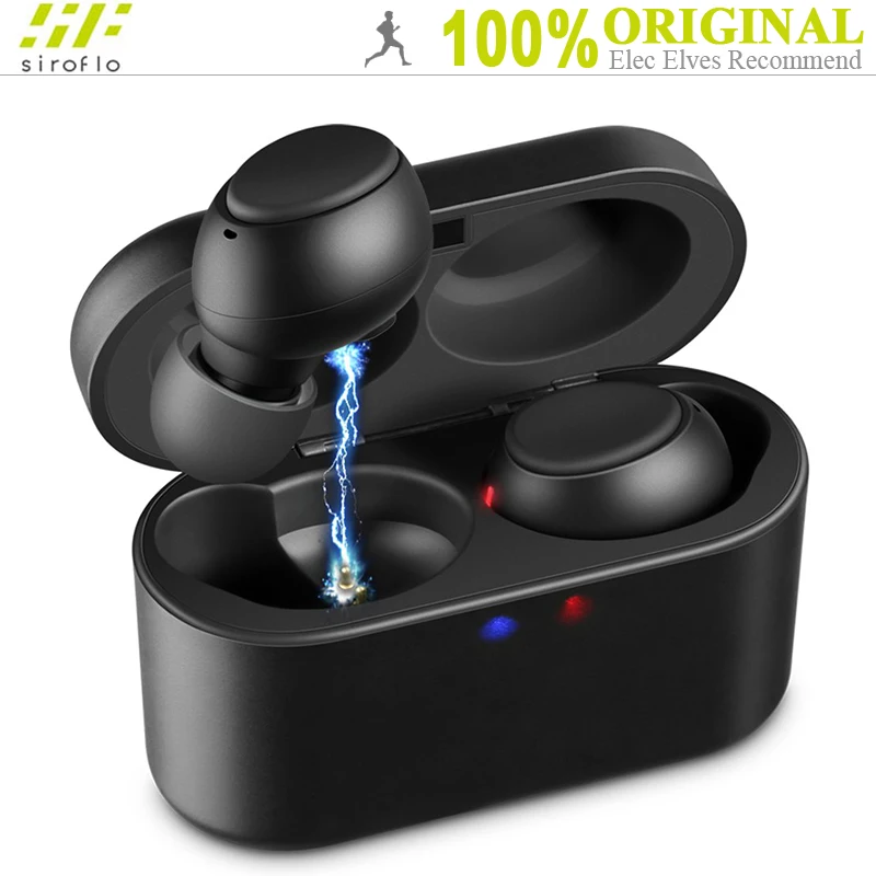 

Siroflo HV-358 PRO True Wireless Earbuds Stereo Voice Technology Noise Canceling Function Bluetooth 5.0V
