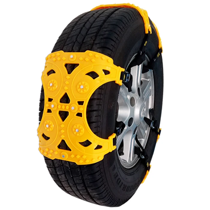 

6PCS/Lot Car-Styling Automobiles Winter Snow Chain Tire Anti-Skid Chain Tendon Universal Snow Off The Sleepy Chains Off-Road