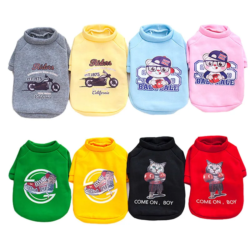 

Bruce Williams Warm Pets Dogs Clothing Winter Couple Pet Dog Clothes Multi Color Cat Pet Clothes Small Dogs Hoodie Pet Overalls