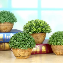 3 шт. искусственные растения, ненастоящие растения с горшками, декоративные, реалистичные, зеленые растения для украшения дома и офиса