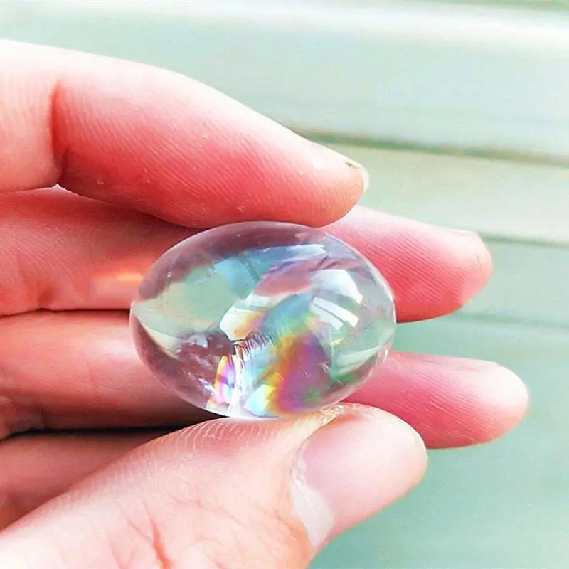 Натуральный флюорит камень-кристалл счастливый шар ТОЧКА исцеления шестиугольная палочка Кварц Радуга мяч Декор красочные лечения