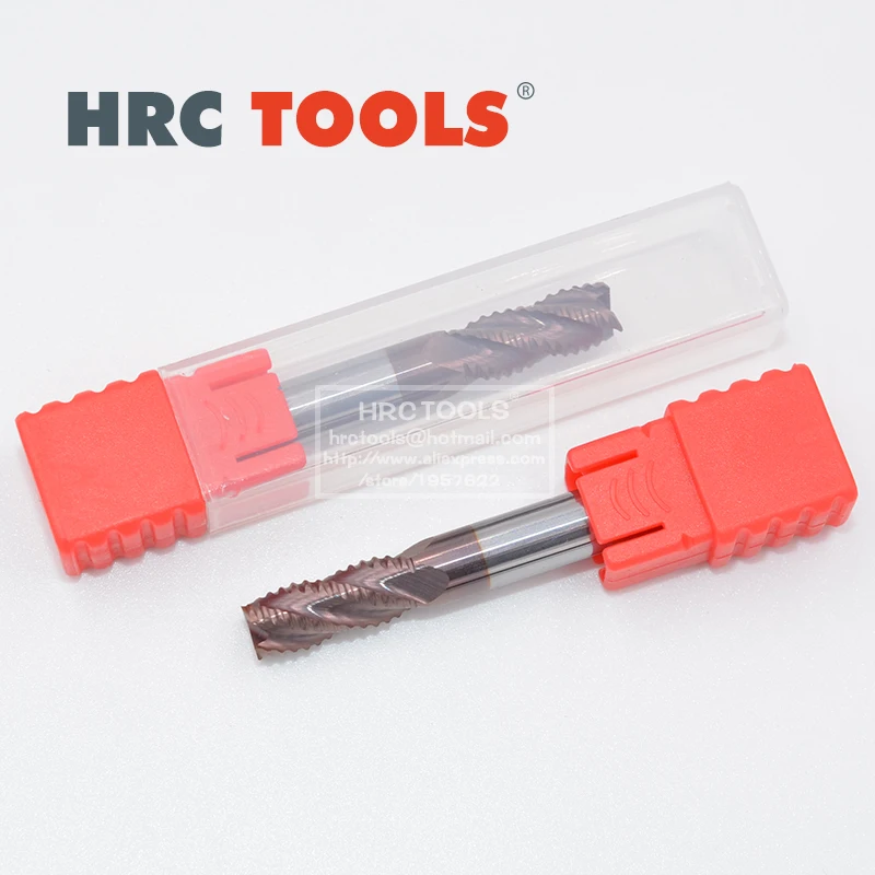 

O7-d20x45Hx20Dx100L 4-Flute Rough End Mill CNC Bit Naco Coating Milling Cutter Drill