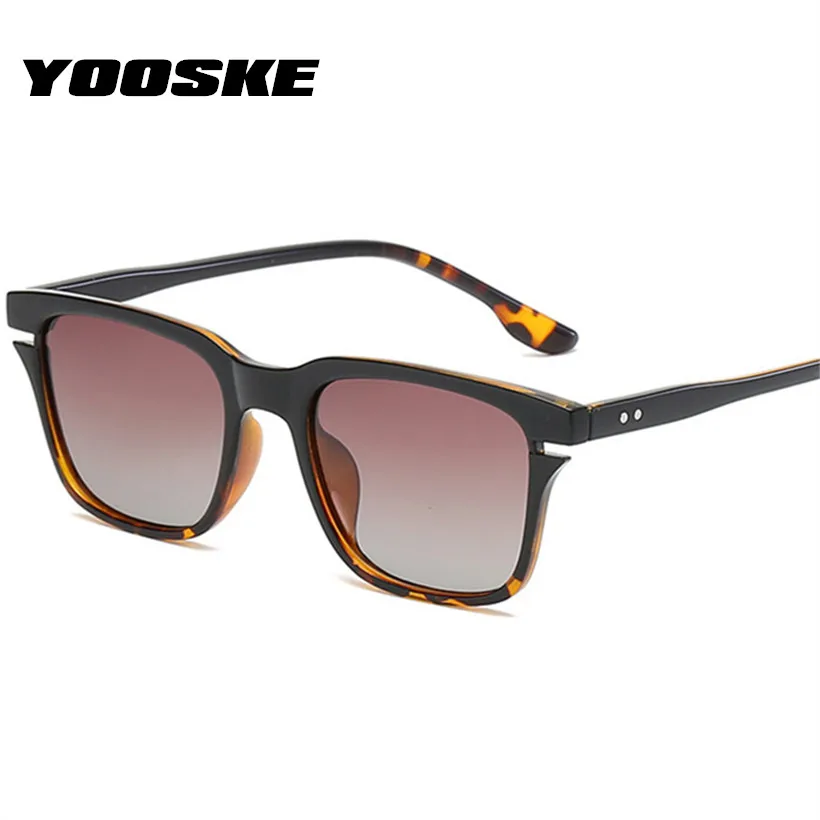 YOOSKE поляризационные солнцезащитные очки для мужчин и женщин, Классические солнцезащитные очки для вождения, винтажные фирменные дизайнерские мужские очки UV400
