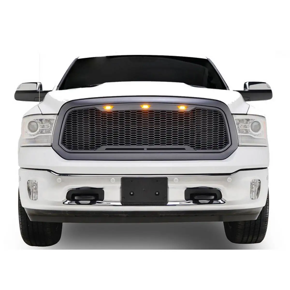 Гоночная решетка для Dodge ram 1500 2013 2018 Автомобильная Передняя сетка радиатор со