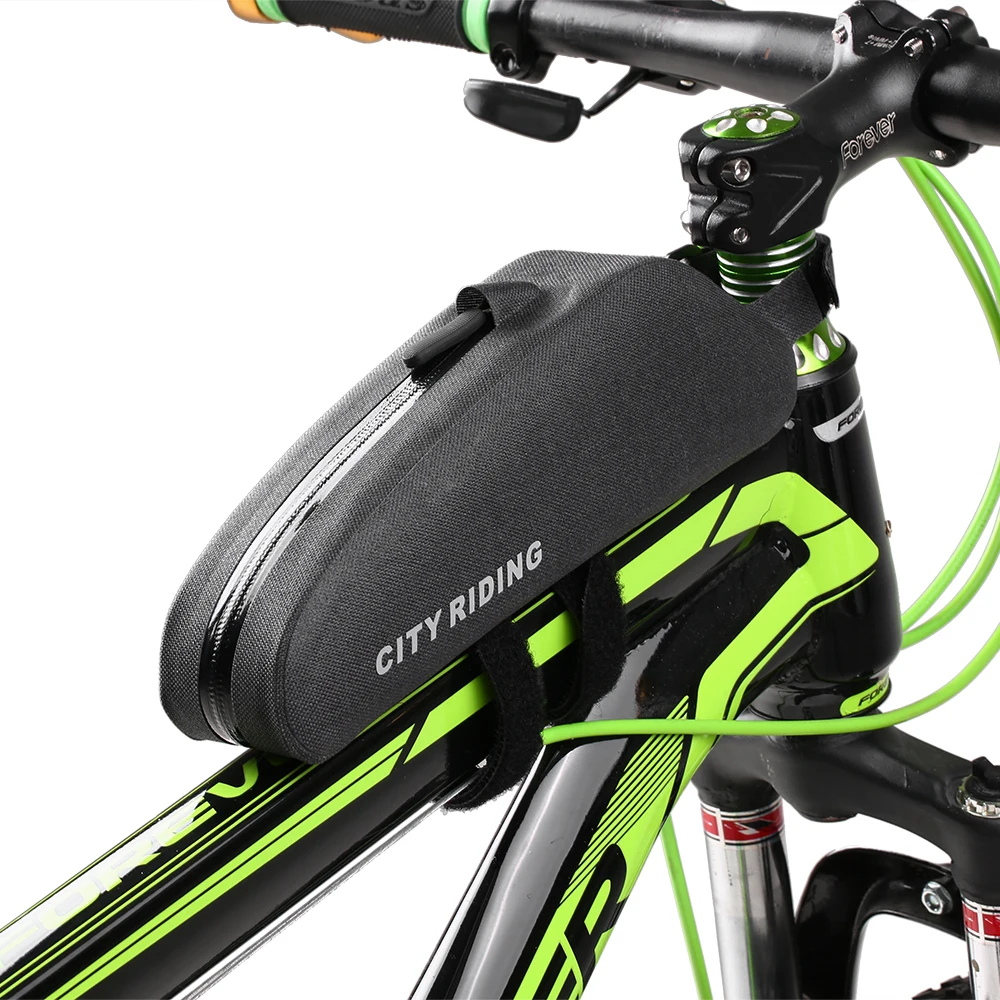 Cycling Bags Bike Top Tube Bag Water Repellent Bike Front Tube Bag Bike Storage Bag Cycling