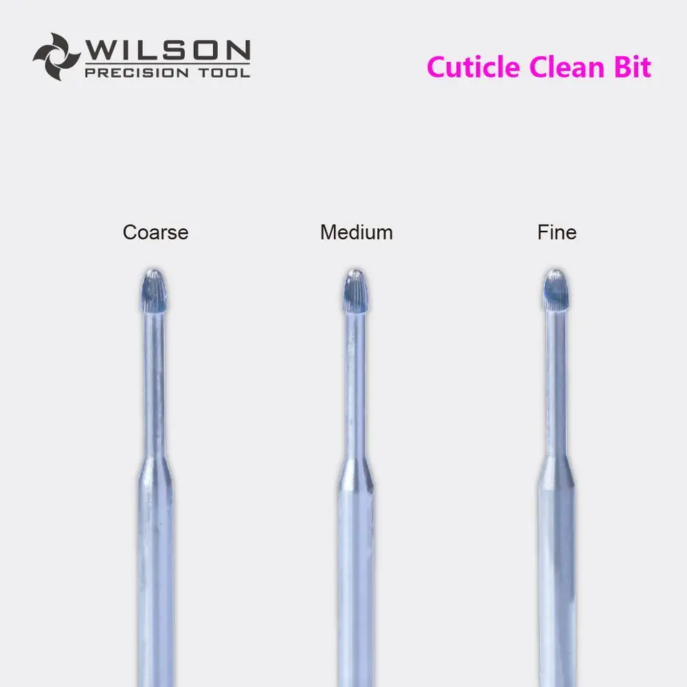 

WILSON Cuticle Clean Bit Nail drill bits Remove gel carbide Manicure tool Manicure tool Hot sale Free shipping