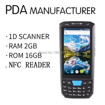 

Manufacturer Pda Android Barcode Scanner Wireless mobile handheld data terminal wifi barcode reader 1D laser 2D QR scannner