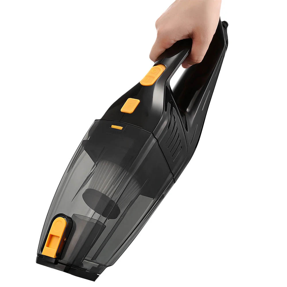 Car Electric Vacuum Cleaner Portable 12V 120W One Key Dust Clean Dry