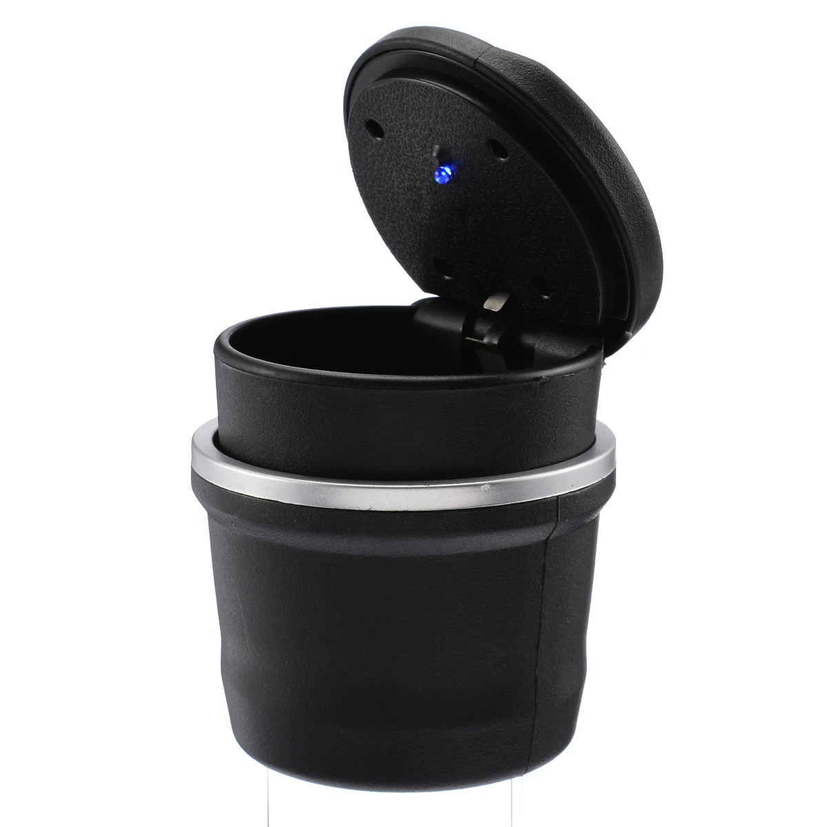 

Mayitr 1PC Portable Car LED Cigarette Smoke Ashtray Smokeless Cigarette Ash Holder Fashion Anti-slip Car Ashtray