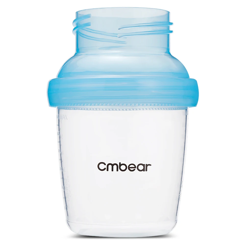 Cmbear 4 шт Многоразовые Детские 6 унций/180 мл хранение грудного молока чашки