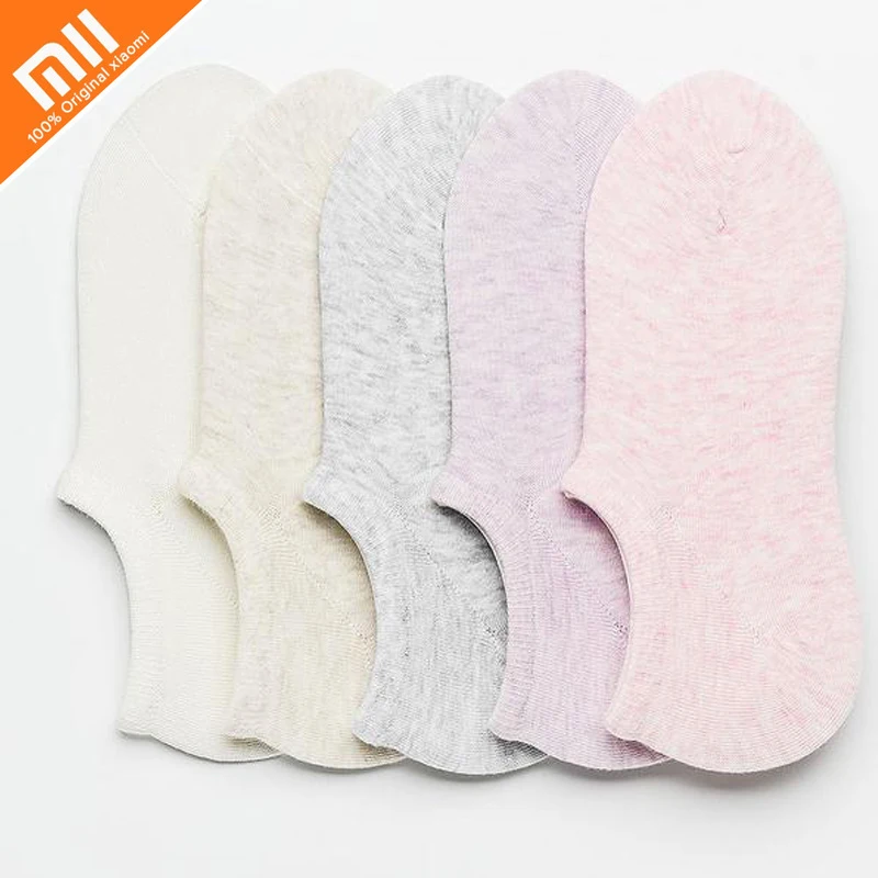 

5 pieces / set of original xiaomi PULPOL SOCKS ladies men's boat socks wear-resistant men's and women's socks men's socks 35