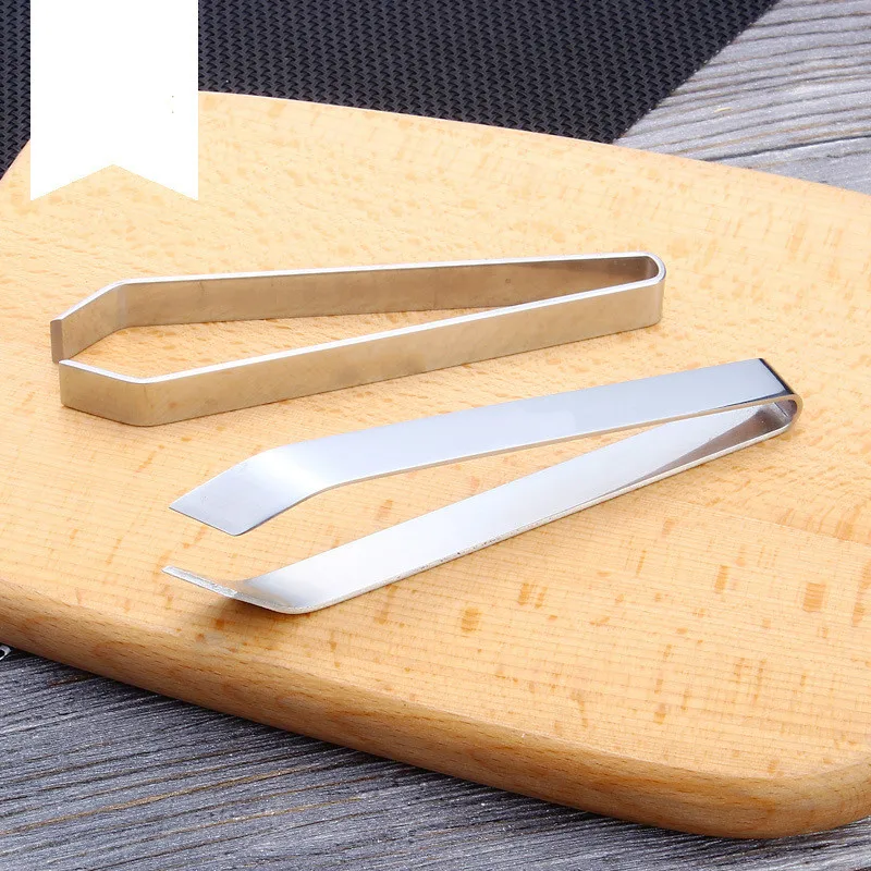 Real Stainless Steel Fish Bone Tweezers Seafood Fish Bone Remover Pliers Pig Hair Plucking Clamp Kitchen Gadgets Tools