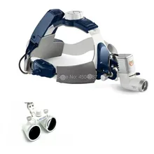 3.5X420mm Medical Loupes Binocular Magnifier Medical Dental Surgical Loupes+ 5W LED Medical Headlight Headlamp 2 Battery цена 3.5X420mm Medical Loupes Binocular Magnifier Medical Dental Surgical Loupes+ 5W LED Medical Headlight Headlamp 2 Battery цены онлайн