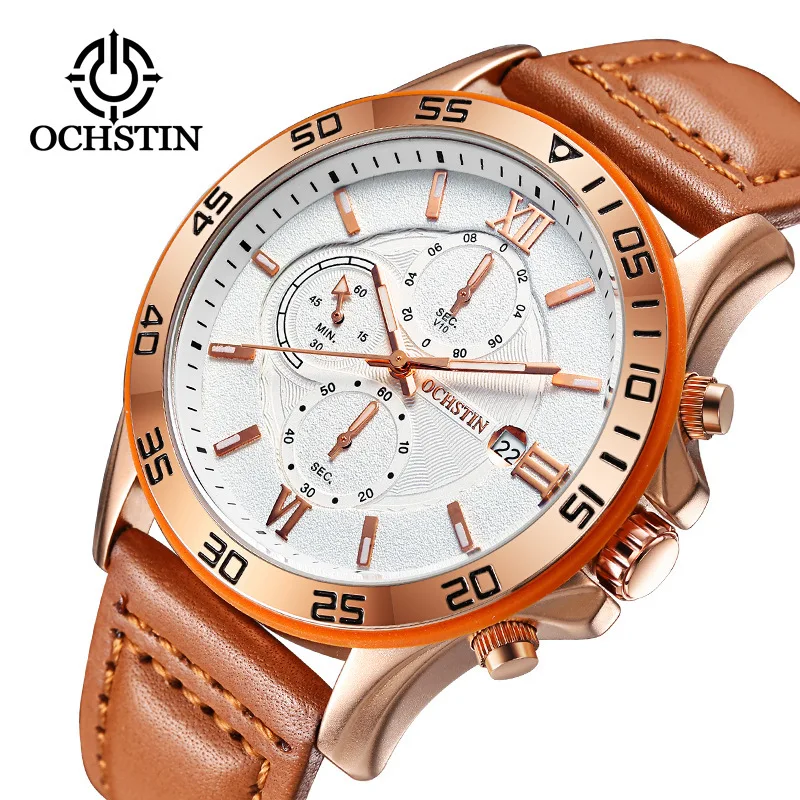 

OCHSTIN Military Watch Men Top Brand Luxury Famous Sport Watch Male Clock Quartz Wrist Watch Calendar Waterproof Watch