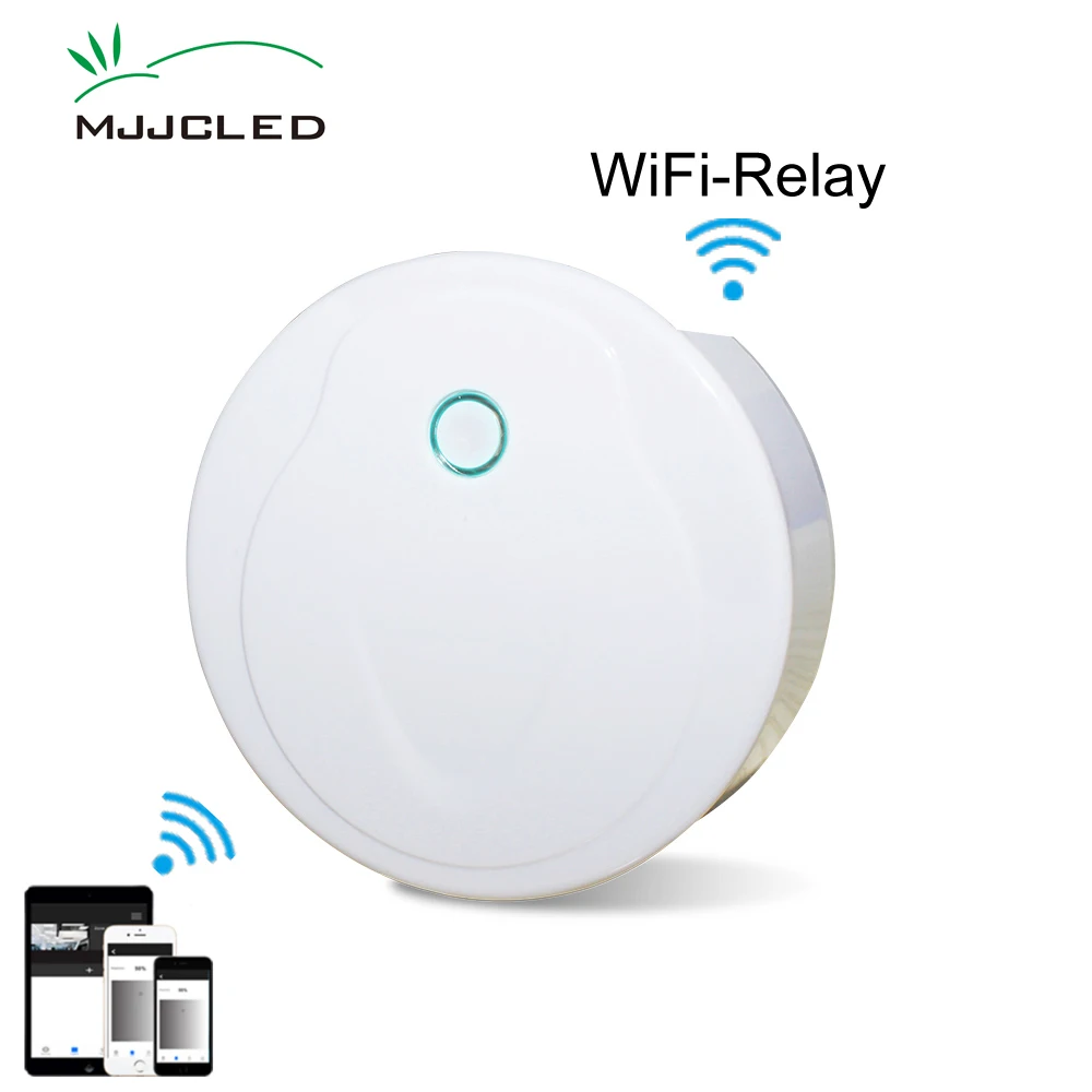 RGB контроллер Wi Fi реле НЛО беспроводная светодиодная лампа 5 В 12 24 в