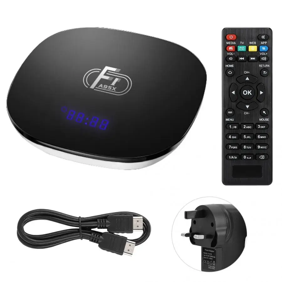 

Mni TV Box A95XF1 S905W 2GB+16GB Smart Set Top TV Box for Android 8.1 smart android tv box