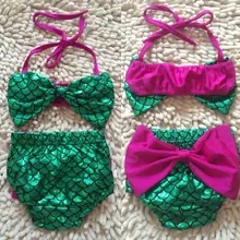 Набор бикини Русалка купальный костюм с бантом купальный костюм CA